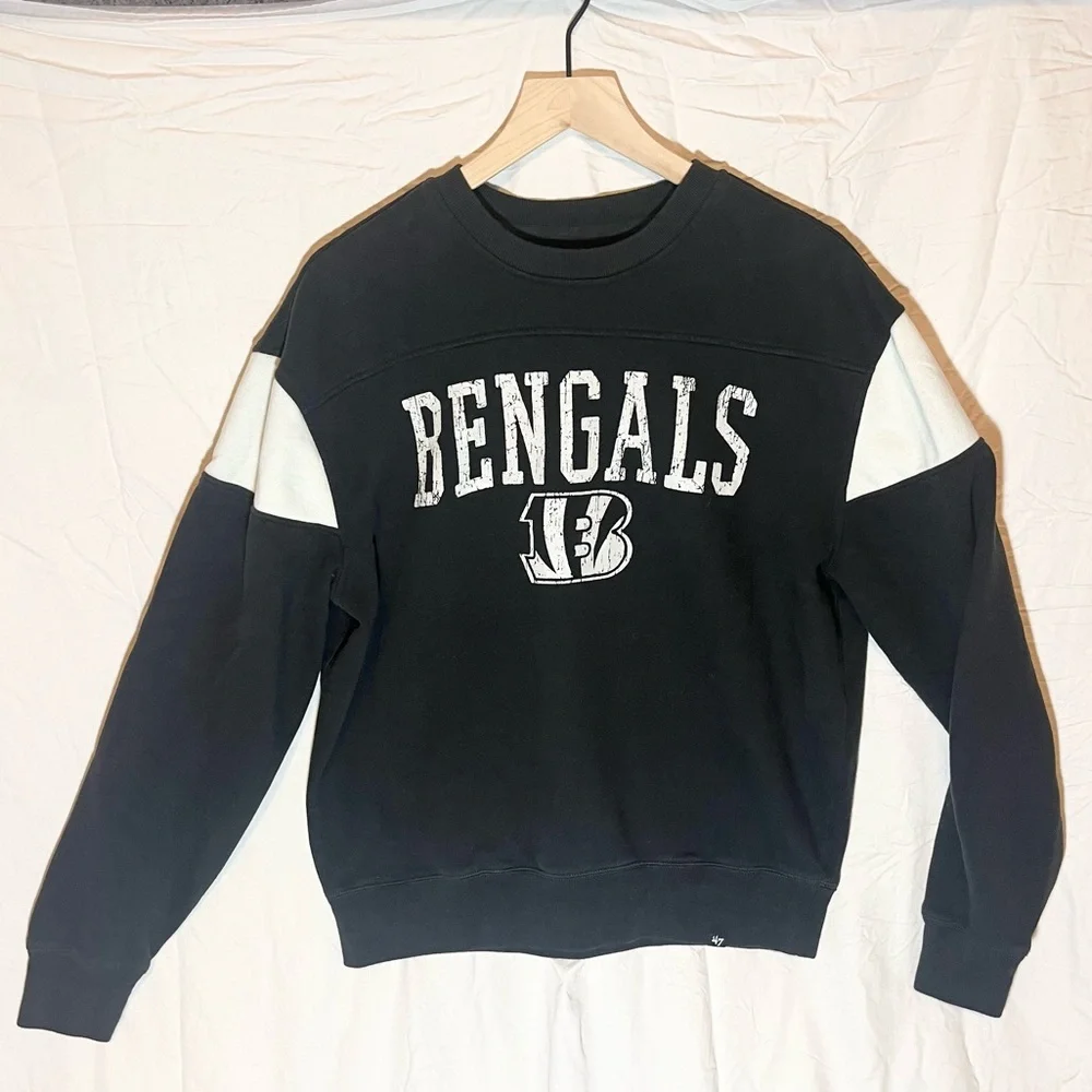 '47 Cincinnati Bengals Black Sweatshirt - Picture 2 of 4